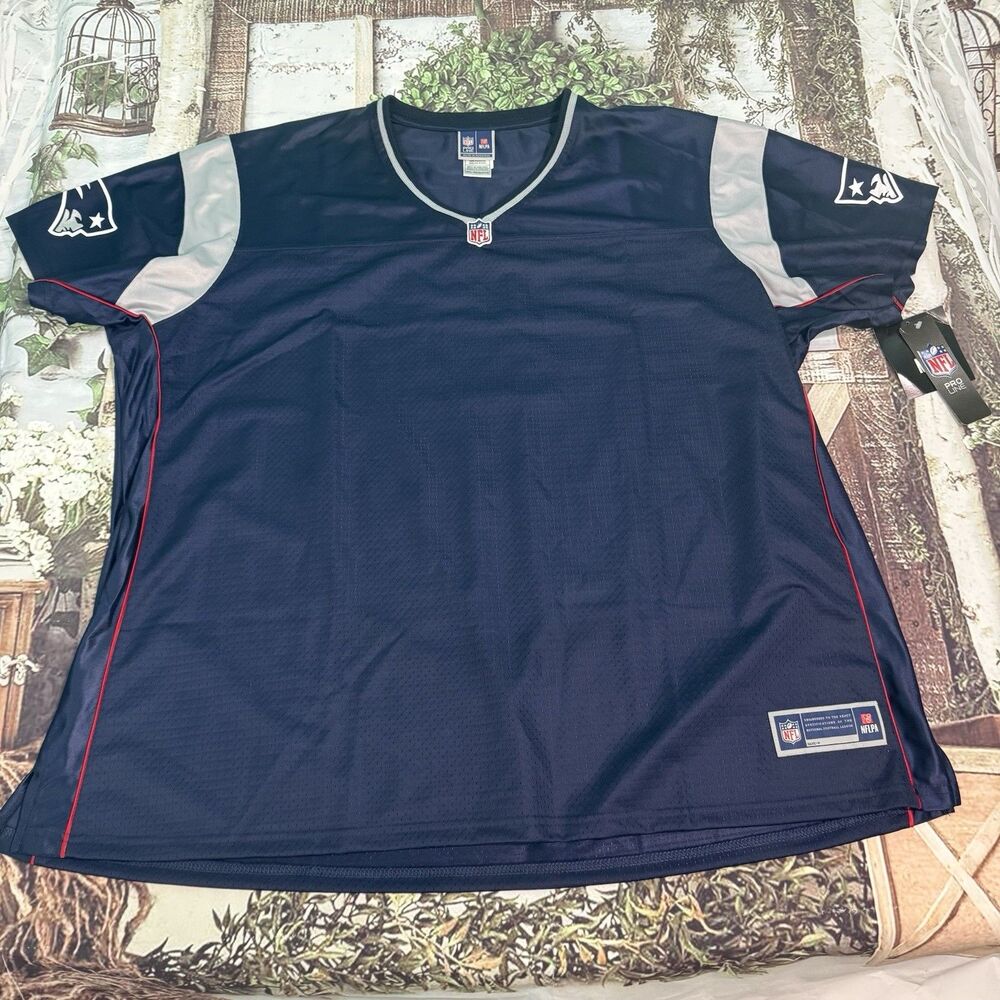 NFL Pro Line New England Patriots Jersey Mens 4XL Ready to customize Sportswear